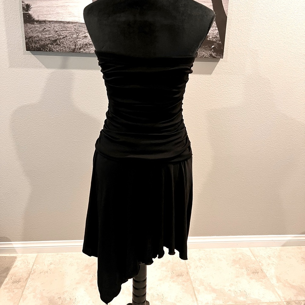 A-LIST strapless black dress - Picture 8 of 11